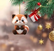 Wisiorek przywieszka przypinka czerwona panda dostawa 24h PL.