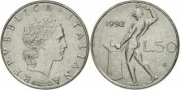 50 LIR WŁOSKICH Z 1992