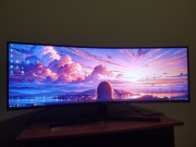 Samsung C43J89 CJ89 43 Ultrawide Curved 3840 1200 120Hz USB-C KVM Monitor