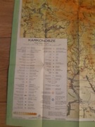 Mapa Karkonosze rok wydania 1974