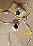 Dwie Kamery + dwa zailacze + 3 kable 5m