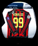 (M) RONALDO NAZARIO 99 AC MILAN 06/07 LIGA MISTRZÓW NOWY DOMOWY LONG SLEEVE