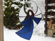 Anioł Stróż Witraż