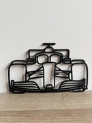 Dekoracja Ścienna Formuła 1 Sylwetka Samochodu F1 Ozdoba Na Ścianę 