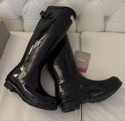 Wysokie Kalosze Hunter gloss adjust 100 % oryginalne