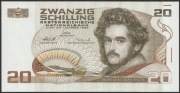 AUSTRIA 20 SCHILLING 1986 - MANFRED DAFFINGER - D