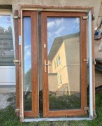 Drzwi zewnętrzne PCV 145x220