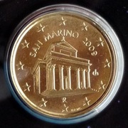 SAN MARINO 2009 10 CENTÓW UNC !!!!!!!!!!