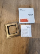 Gira Ramka pojedyncza ClassiX brąz