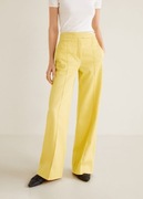 Nowe Spodnie Mango Żółte 34 XS Metki Zara