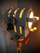 Lampa podłogowa teatralna loft Vintage industrialna prl