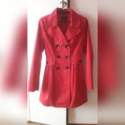 Płaszczyk wiosenny czerwony rozm 36