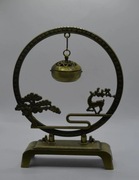 Kadzielnica ruyi z jeleniem i drzewkiem – styl zen | feng shui