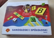 Gra edukacyjna samogłoski i spółgłoski (gra logopedyczna)