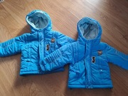 Zestaw kurtek chłopięcych ocieplanych 68 Mini Môme 