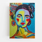 obraz do salonu portret hiszpanki