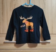 Bluza koszulka Primark Cares Łoś r.110