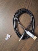 CO2 KABEL DISPLAYPORT HDMI 2.0 PRZEWÓD DP - HDMI FHD 240HZ 4K 60HZ HDR 2M