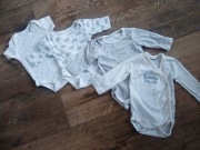 Zestaw body unisex 56 - 4 sztuki 