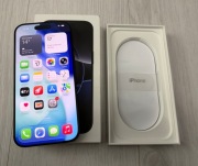 iPhone 16 Pro, Black Titanium, czarny, 128GB, bardzo dobry stan