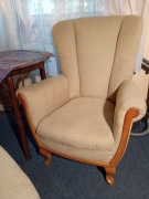 Fotele 2 sztuki komplet Lirka po wymianie tkaniny  OKAZJA