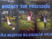 Tor przeszkód academy ninja kids 12 elementów 