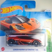Hot Wheels GORDON MURRAY AUTOMOTIVE T.50s HRY89