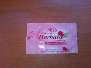 Stare puste opakowanie okładka Miss herbata 2006 mydło w kostce