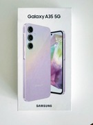 Telefon Samsung Galaxy A35 Fioletowy Nowy Pokazowy, Etui i Szkło nowy