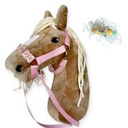 Hobby Horse Konik na kijku zestaw - Litttle Rose + METRYCZKA i MARCHEWKA 