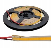 Taśma LED COB 24V 9W/m JEDNOLITA ZIMNA ROLKA 5m CW EC20347