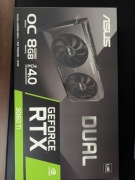 ASUS Dual RTX 3060 Ti OC 8GB | Gwarancja 07.2026