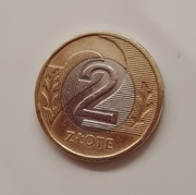Moneta 2 zł z 2006 roku obiegowa 2zl złote 2006r rok obiegowe RZADKA