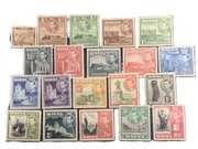 Malta 1938-43 Jerzy VI Kolonie Brytyjskie pełna seria *