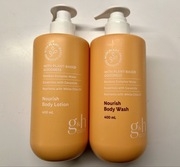 Zestaw żel do mycia ciała + lotion G&H Nourish Amway każdy po 400 ml