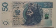 50 ZŁ KAZIMIERZ WIELKI 2017 r. SERIA BO STAN 1 UNC