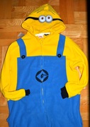6^ Minionek Minions  strój przebranie piżama XS/S-164/170
