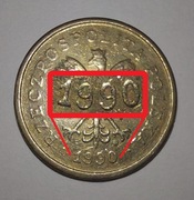 ! 1990 ROK 1 zł / złoty /PLN, Poszukiwana !