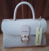 Kuferek beżowy Tom & Eva _ Torebka NOWA