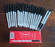Długopisy Toma 059 SuperFine 25szt > Bez wkładów!