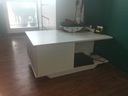 Szafka rtv pod tv lub stolik kawowy biala