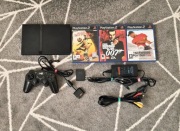KONSOLA SONY PLAYSTATION 2 SLIM PS2 SCPH-75004 DATE CODE 6B + GRY