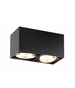 Lampa sufitowa Zuma line Box SL2 G92x42W Czarna 