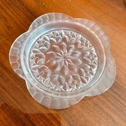 Talerzyk kryształowy z okresu PRL 