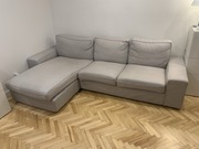 Kanapa 3-osobowa z szezlongiem narożnik Ikea Kivik