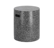 Stolik pomocniczy ogrodowy JENELL czarny - poekspozycyjny