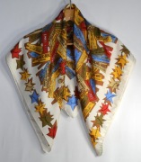 Emilio PUCCI - piękna, vintage, jedwabna apaszka z włoskiej Florencji