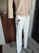 Spodnie białe roz. XS