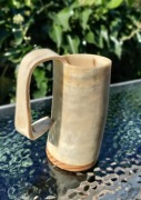 Kufel wikinga nordycki medival handmade z rogu 