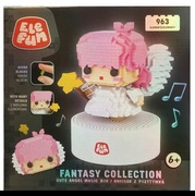 Nowe klocki jak LEGO Elefun klocki aniołek z pozytywką anioł 963 elementy